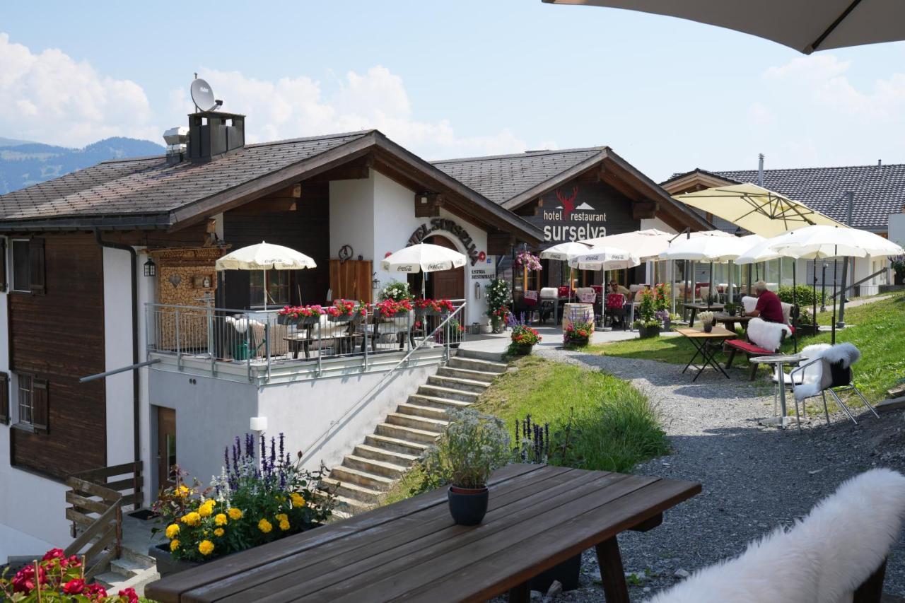 Hotel Surselva Surcuolm Exteriér fotografie